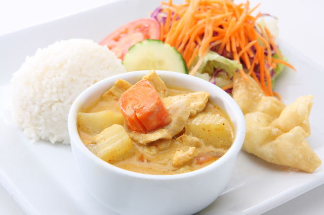Yellow Curry Lunch